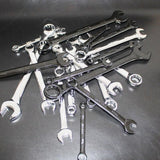 14 Piece Metric Combination Spanner Set with Roll Bag 8mm to 24mm Heavy Duty - Extra Image