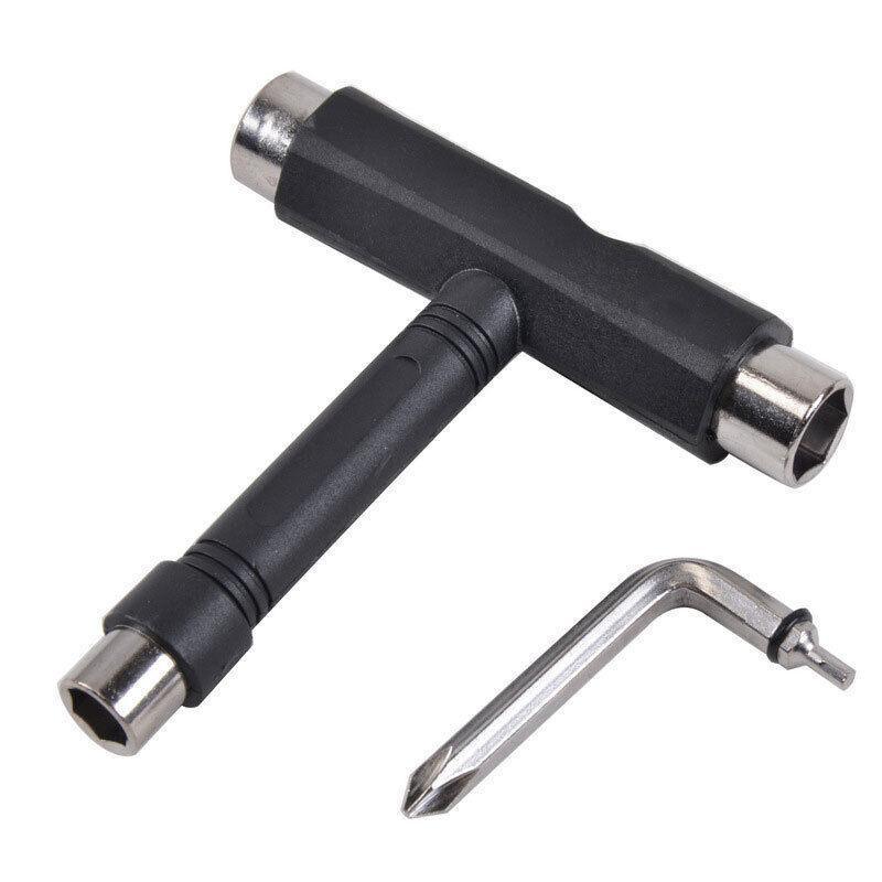 Roller Spanner Tool Skate T-Type Wrench Longboard Skateboard Screwdriver Mini