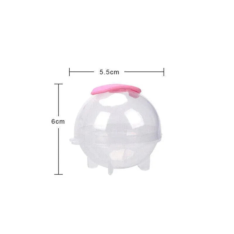 4Pcs Large Ice Ball Maker Big Silicone Mold Sphere Whiskey Round Mould Diy 5Cmau