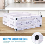 Rotating Spice Rack Kitchen Organizer Food Storage Rack Spice Organizer Stand - Low Angle