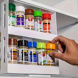 Rotating Spice Rack Kitchen Organizer Food Storage Rack Spice Organizer Stand - Extra Image