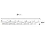 2Pcs Kitchen Spice Gripper Strip Jar Rack Organiser Storage Holder Wall - 45-Degree Angle