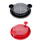 Chicken Breast Shredder Meat Mincer Tear Shredder Handheld Mincing Tool Kitchen - Black - Front View