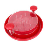 Chicken Breast Shredder Meat Mincer Tear Shredder Handheld Mincing Tool Kitchen - Black - Rear View