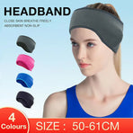 Outdoor Winter Fleece Ear Warmer Sports Headband Skiing Warm Earmuffs Headband - Grey