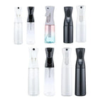 500ML Continuous Spray Bottle Ultra Fine Mist Dispenser Sanitizer Salon - White