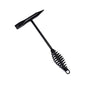 Welding Chipping Hammer Spring Handle Hold Heart Cleaning Harden DIY Metal Black - 670g