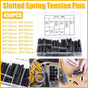 450-Piece Slotted Spring Tension Pin Assortment with Storage Case