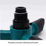 360° Rotation Auto Irrigation System Garden Lawn Sprinkler Patio Save Water Use - Two Arms - Extra Image