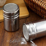 Stainless Steel Icing Sugar Cocoa Coffee Shaker Flour Duster Chocolate Powder - 45-Degree Angle