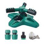 Automatic Lawn Sprinkler 360 Degree Rotating Garden Watering System Tool