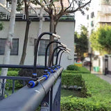 5M 10M 20M Garden Watering System Adjustable Spray Irrigation Hose Sprinkler - 10m - 45-Degree Angle
