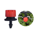 100X Adjustable Micro Flow Dripper for Garden Irrigation Hose