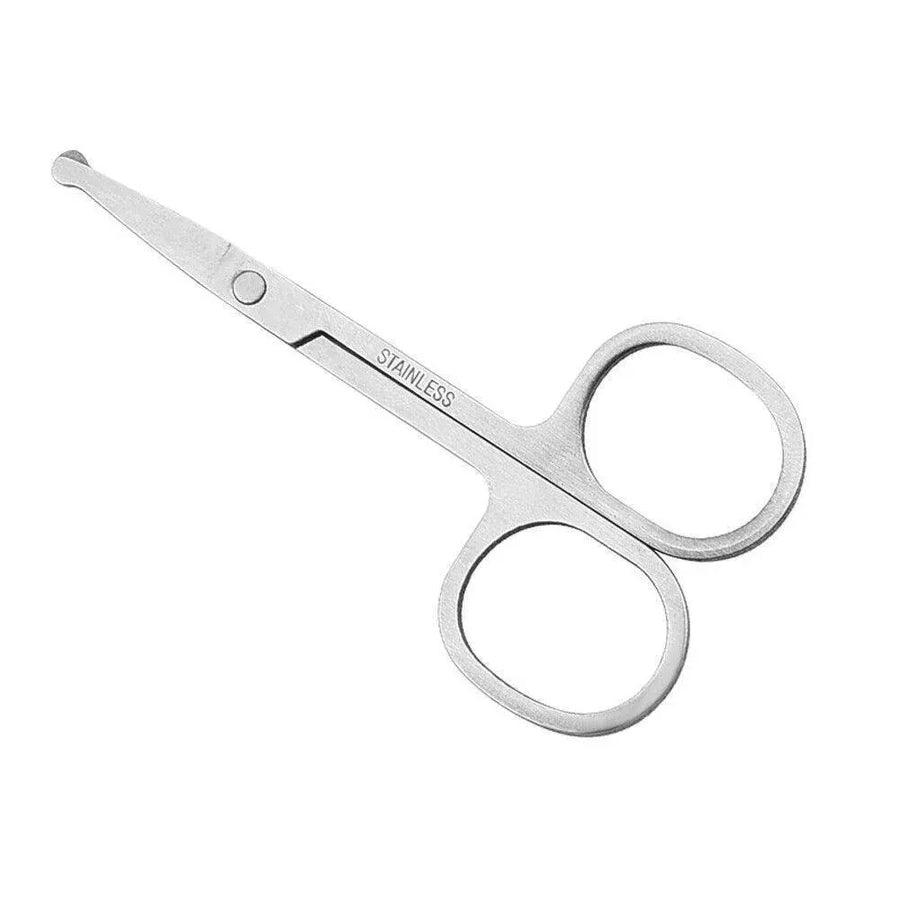 Korean Made Nose Hair Remover Stainless Steel Scissors Trimmer Precision Clipper
