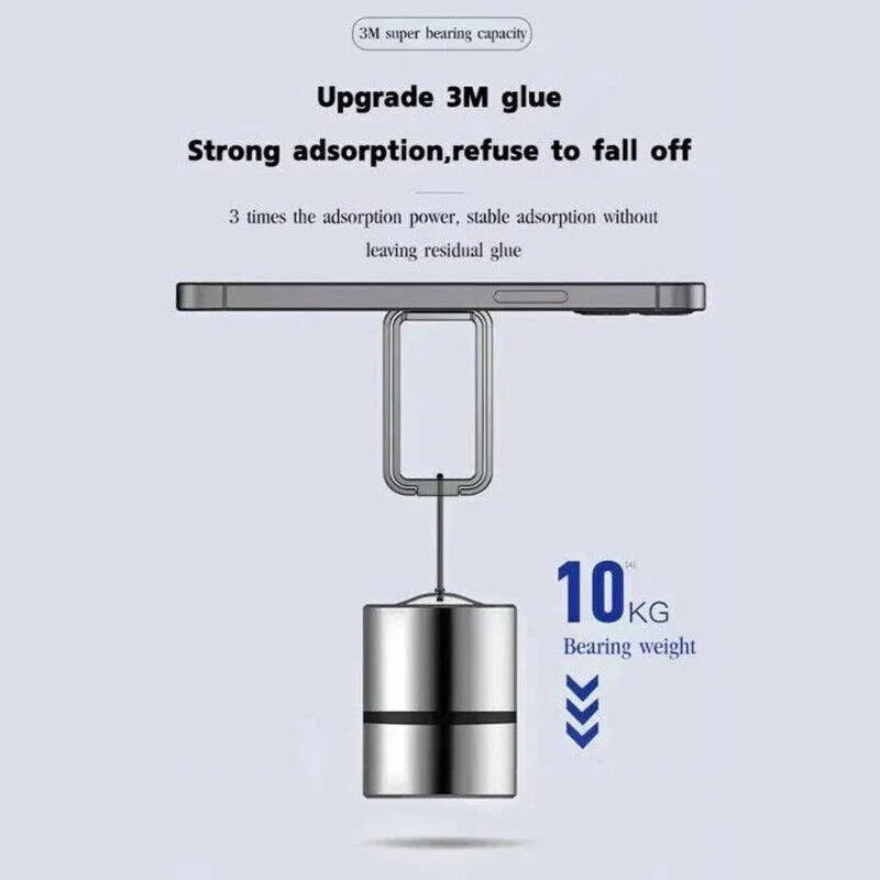 Portable Multifunctional Folding Metal Mobile Phone Holder Bracket Desktop Stand - Rose Gold