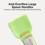 Cat Strip Scoop Squeezer Feeder Snack Spoon Easy Cat Feeding Treats - White