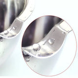 Stainless Steel Wax Melting Pot Double Boiler For Diy Wedding Scented Candle - Top-Down View