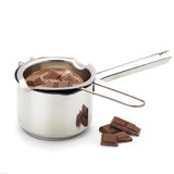 Stainless Steel Wax Melting Pot Double Boiler For Diy Wedding Scented Candle - Close-Up Angle