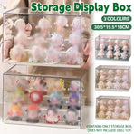 Blind Box Storage Display Rack Transparent Acrylic Collectible Display Case - Yellow