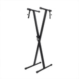 X-type Electronic Keyboard Stand Adjustable Height for Piano Keyboard Studio - Extra Image