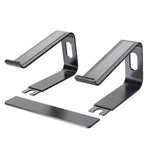 Desk Laptop Stand Aluminium Riser Compatible with 11 to 15 Inch Laptops - Black