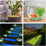 Luminous Stars Set 100PCS Fluorescent Five Pointed Plastic Stars DIY Decor - Extra Image