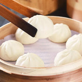 3pcs Silicone Steamer Pad Steamer Cloth Non stick Drawer Cloth Reusable Kitchen - Low Angle