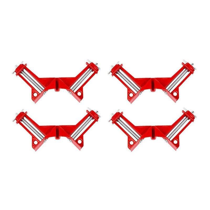 4-Piece Outside Corner Clamp 90 Degree Right Angle Vise Frame Holder Timber Work