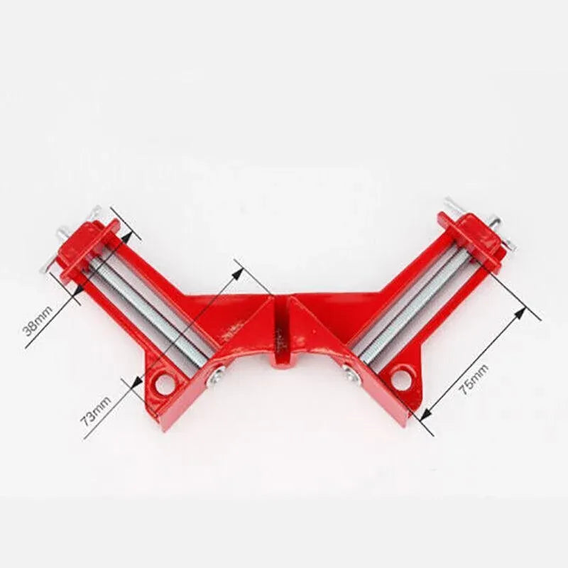 4-Piece Outside Corner Clamp 90 Degree Right Angle Vise Frame Holder Timber Work