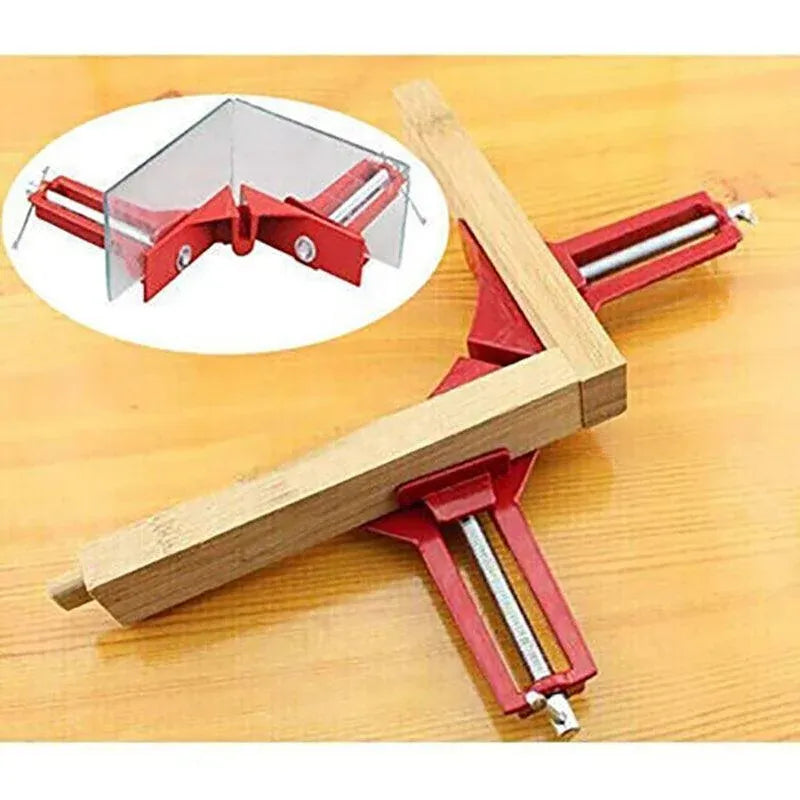 4-Piece Outside Corner Clamp 90 Degree Right Angle Vise Frame Holder Timber Work