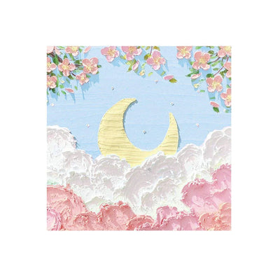 800 Sheets Colorful Oil Painting Sticky Notes Memo Pads Self-Adhesive Notes - 3#