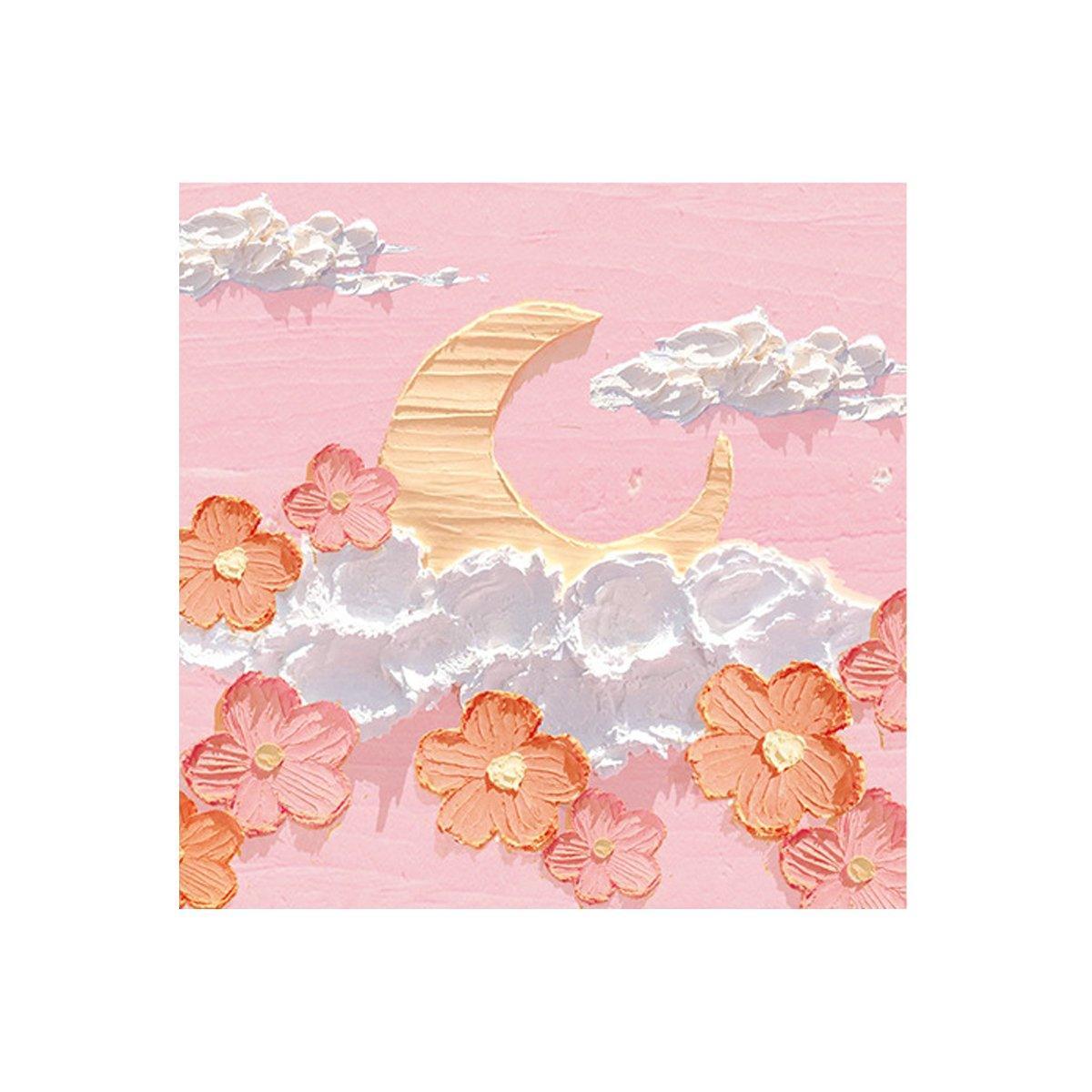 800 Sheets Colorful Oil Painting Sticky Notes Memo Pads Self-Adhesive Notes - 4#