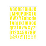 10pcs Letter Stickers Colorful DIY Scrapbooking Water Bottle Greeting Cards - Rose Red - Extra Image