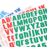 10pcs Letter Stickers Colorful DIY Scrapbooking Water Bottle Greeting Cards - White - Extra Image