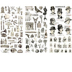 15-Style Creative Student Graffiti Sticker Set Small Fresh Sticker - O-Retro Objects