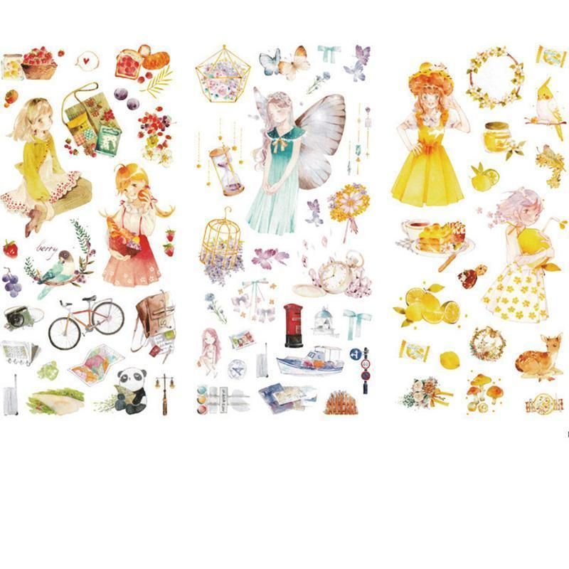 15-Style Creative Student Graffiti Sticker Set Small Fresh Sticker - A-Alchemist's ar tifact