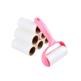 Sticky Lint Roller & 6 Refill Pet Dog Cat Hair Remover Clothes Car Dust Cleaning - Front View