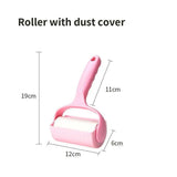 Sticky Lint Roller & 6 Refill Pet Dog Cat Hair Remover Clothes Car Dust Cleaning - Top-Down View
