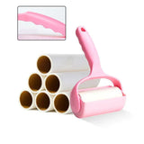 Sticky Lint Roller & 6 Refill Pet Dog Cat Hair Remover Clothes Car Dust Cleaning - Extra Image