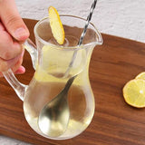 Stainless Steel Bar Wine Cocktail Mixing Twist Spoon Long Handle Drink Stirring - Rear View