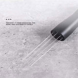 Stainless Steel Coffee Distributor Needle Espresso Stirring Tool Powder Tamper - Silver