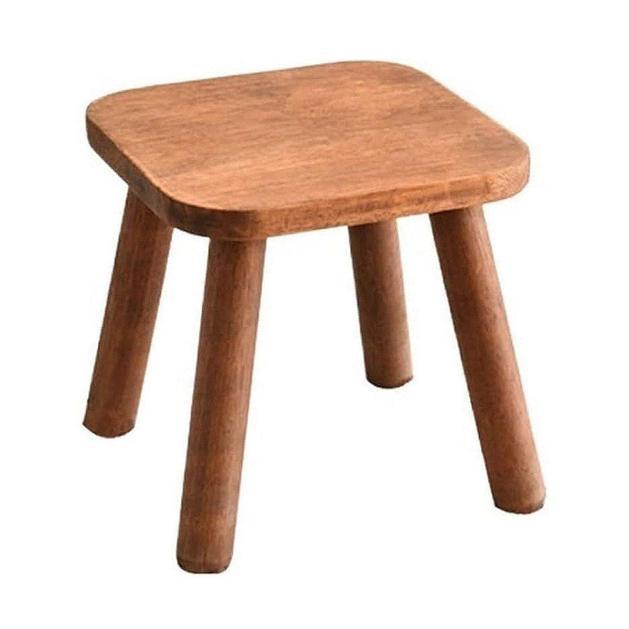 Wooden Short Stool Living Room Shoe Changing Stool Home Furniture Seat