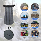 Portable Outdoor Travel Foldable Stool Camping Chair Lightweight Durable Use - Low Angle