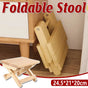 Portable Multi Purpose Foldable Low Stool Durable Space Saving For Home Outdoor