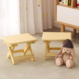 Portable Multi Purpose Foldable Low Stool Durable Space Saving For Home Outdoor - Extra Image