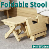 Portable Multi Purpose Foldable Low Stool Durable Space Saving For Home Outdoor - Extra Image