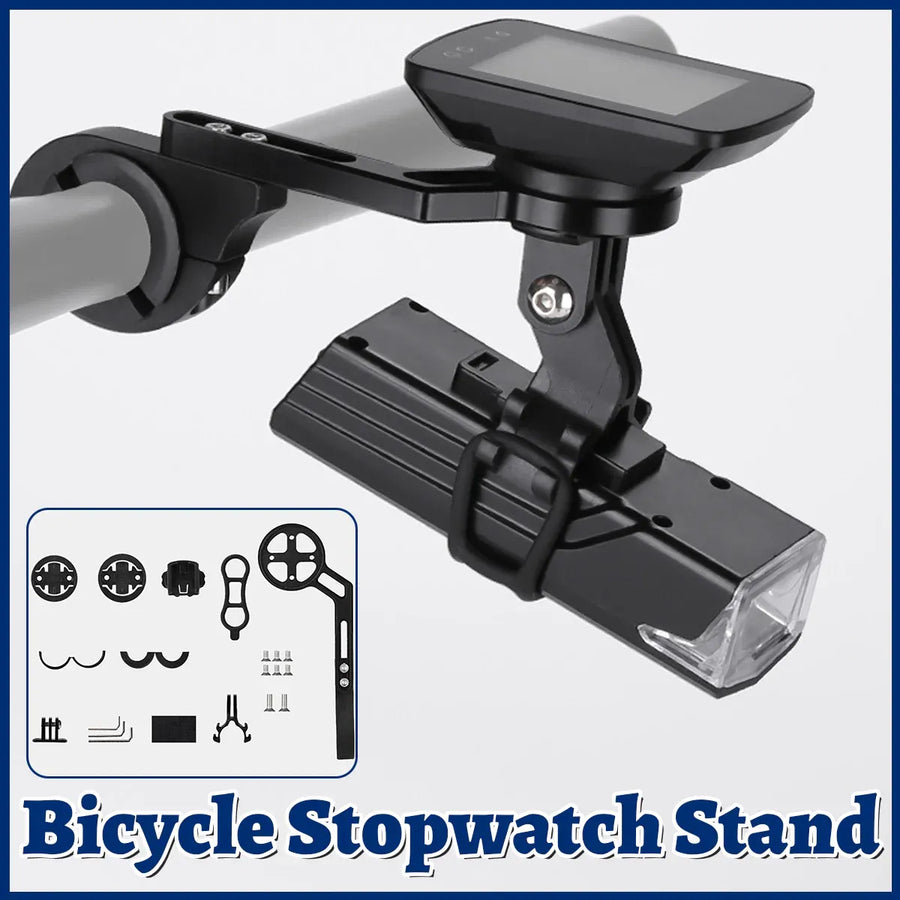 Bike Handlebar Extension Mount Aluminum Alloy Light Meter Phone Holder Bracket