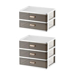 2/3 Tier Organizer Storage Shelf Multi Functional Cosmetic Bathroom Organizer Rack - Two-Layer