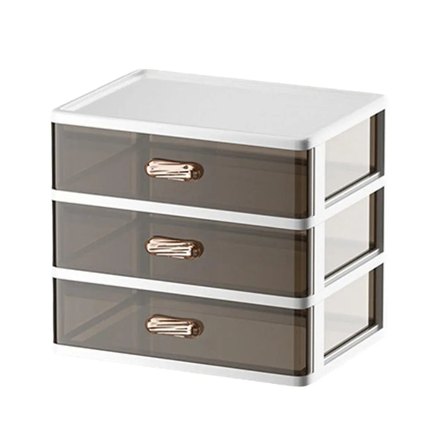 2/3 Tier Organizer Storage Shelf Multi Functional Cosmetic Bathroom Organizer Rack - Three-Layer
