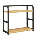 Kitchen Storage Rack Multi-Layer Household Seasoning Storage Metal - Front View